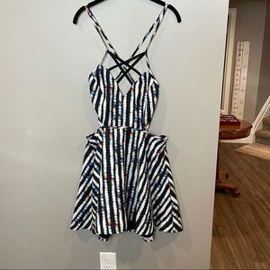Nasty Gal L Cutout Strappy Dress